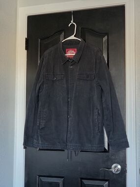 Active Ride Shop Button-Front Shirt Jacket